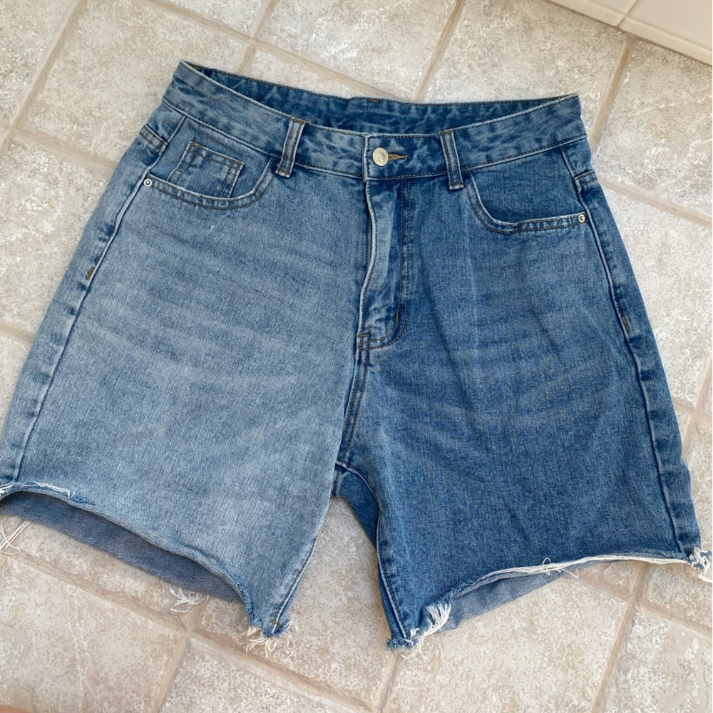 2Toned Denim Shorts